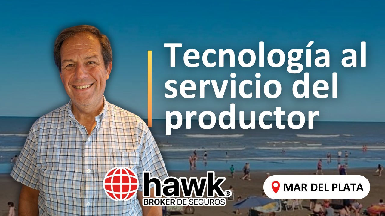 En nuestro paso por Mar del Plata visitamos las oficinas de HAWK Broker de Seguros y allí conversamos con Gabriel Depascual, Gte. Gral. de Aseguralo y Branco, además de Presidente de la Cámara Insurtech Argentina.